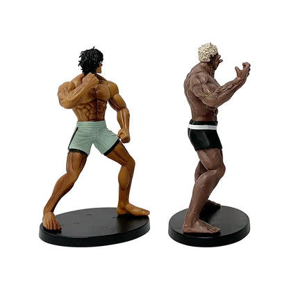 Tokita Ohma and Kure Raian Kengan Ashura Anime Figure Model Statues PVC 7" [Boxed]