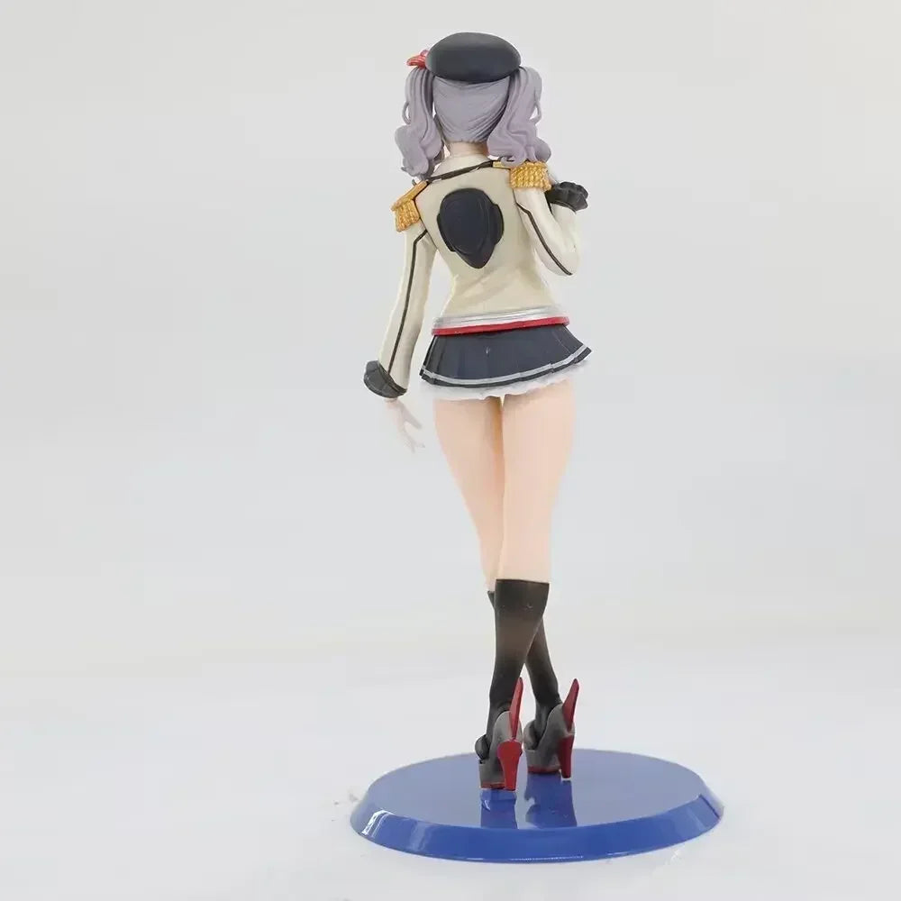 Kashima Sailor Uniform Ver. KanColle Collectible Anime Figure Model Statue PVC 9" [Boxed]