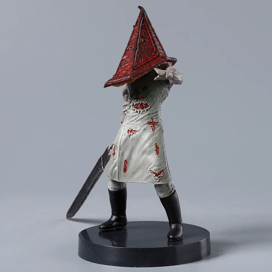 Pyramid Head and Dark Nurse Silent Hill Horror Movie Monster Figure Statue Model PVC [Boxed]