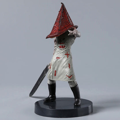 Pyramid Head and Dark Nurse Silent Hill Horror Movie Monster Figure Statue Model PVC [Boxed]