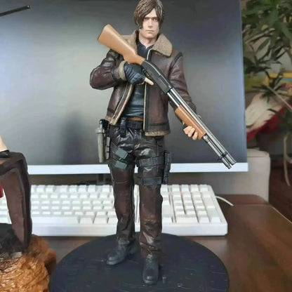 Ada Wong and Leon Scott Kennedy Resident Evil Collectible Figure Model Statue PVC [No Box]
