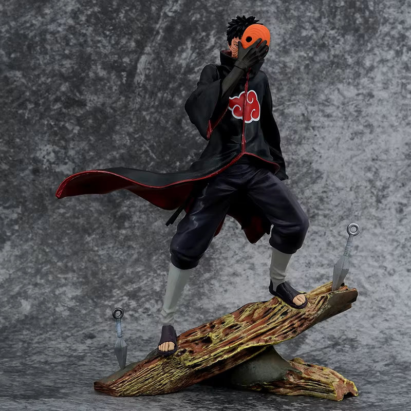 Obito Uchiha Kamui Akatsuki Naruto Anime Collectible Rare Figure PVC 9" [Boxed]