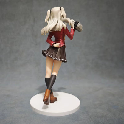 Nao Tomori School Uniform Charlotte Anime Figure Model Statue PVC 7.6" [Boxed]