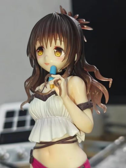 Mikan Yuuki Beachwear To LOVE-Ru Anime Figure Model Statue PVC 6.5" [Original]
