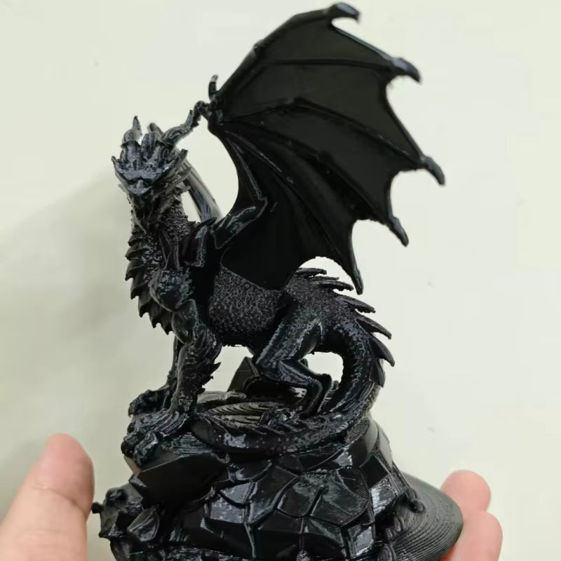 Ancalagon the Black The Lord of the Rings Sculpture Figure Statue Resin PVC 4.7" [No Box]