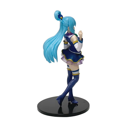 Aqua KonoSuba Kawaii Anime Figure Model Statue PVC 7" [Boxed]