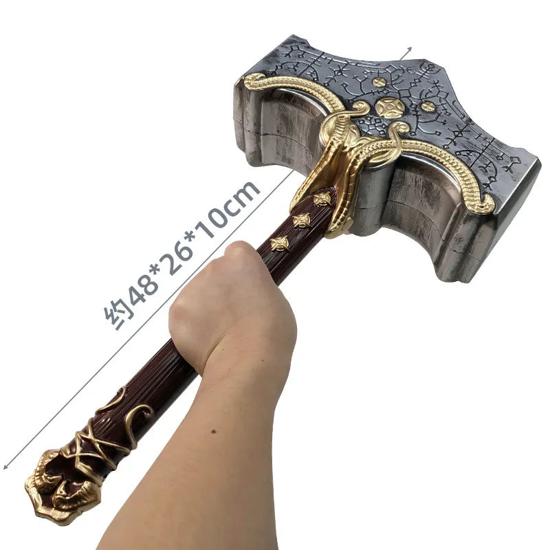 Kratos Mjolnir Thor's Hammer God of War RPG Cosplay Toy 15" [Boxed] *No Glow*