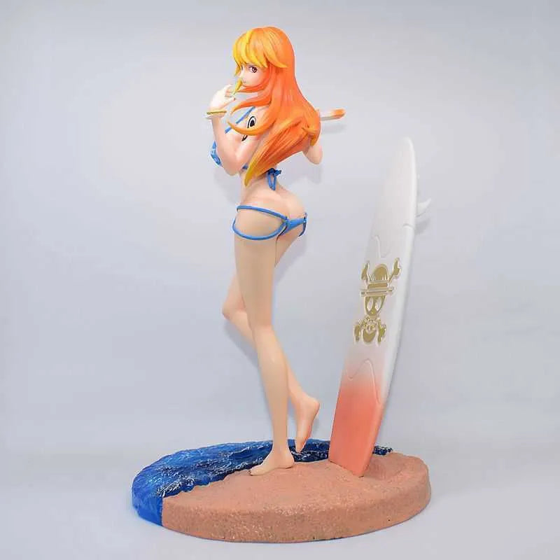 Nami Swimsuit One Piece Anime Figure Model Statue PVC 13" [Boxed]
