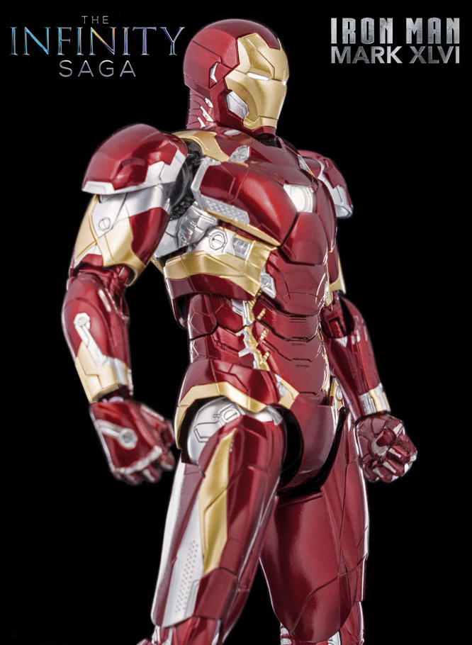 Iron Man Mark 46 Civil War Marvel Adjustable Limited Edition Figure PVC 6" [Boxed]