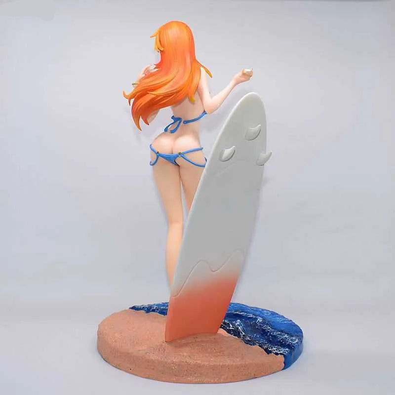 Nami Swimsuit One Piece Anime Figure Model Statue PVC 13" [Boxed]