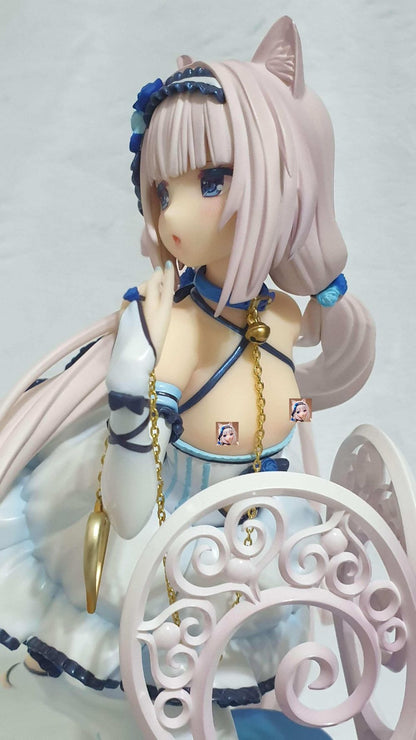 Chocola & Vanilla Lingerie Maid Nekopara Cast Off Anime Figure Model PVC 9.4" [Adult Collectible]