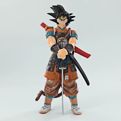 Goku Samurai Ver. Dragon Ball Z Collectible Anime Figure Model Statue PVC 8" [Boxed]