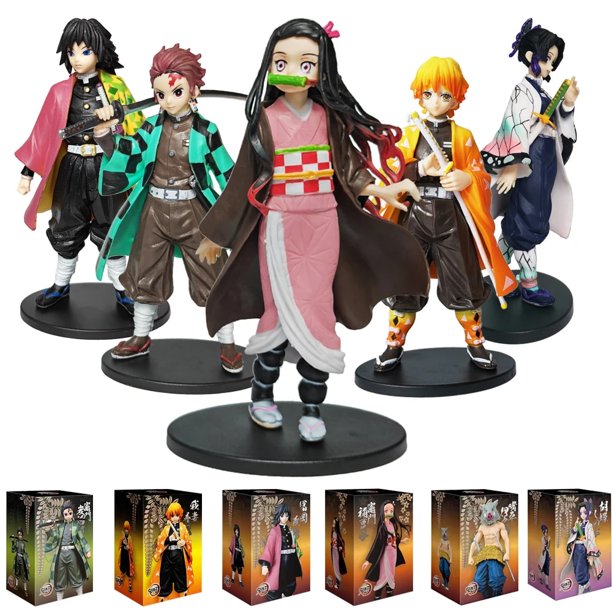 Mystery Gift Box Collectible Anime Figure Model Statue PVC 4 - 8" [Boxed]