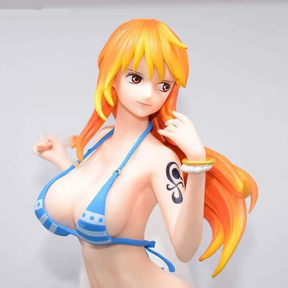 Nami Swimsuit One Piece Anime Figure Model Statue PVC 13" [Boxed]
