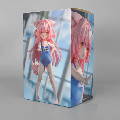 Hakui Koyori Swimsuit Hololive Virtual Idol Anime Figure Model Statue PVC 7" [Boxed]