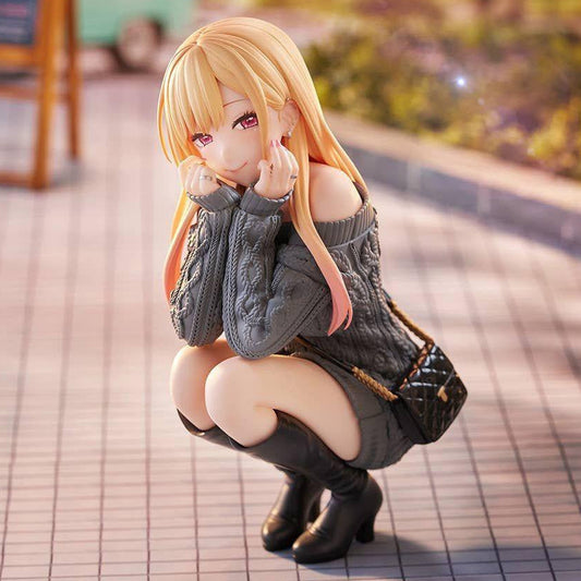 Marin Kitagawa Knit Ver. My Dress-Up Darling Desktop Anime Figure Model PVC 5" [No Box]
