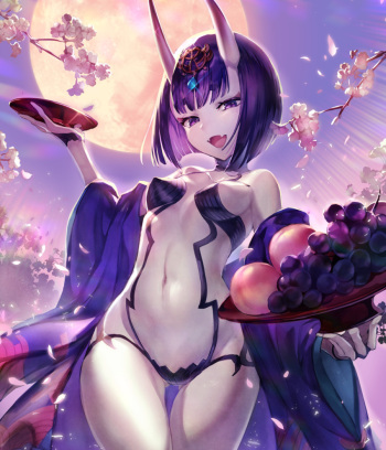 Fate/Grand Order: Shuten-Douji Moonlight Ver. 1/6 Scale Light-Up Figure