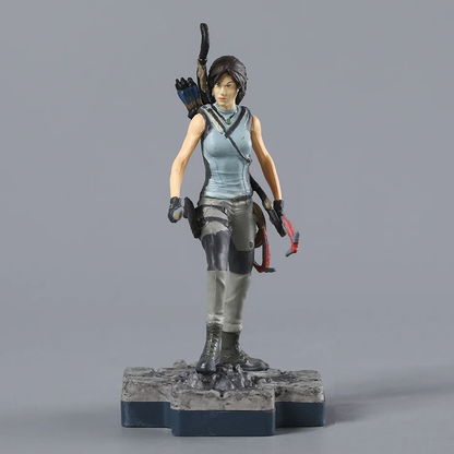 Lara Croft Tomb Raider Video Game Movie Figure Model Statue PVC 4" [Boxed]