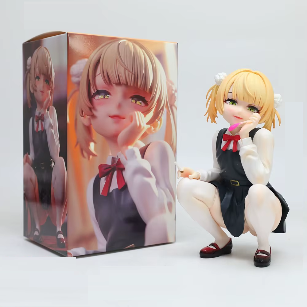 Shigure Ui School Uniform Virtual Idol Anime Figure Model Statue PVC 5.5" [Adult Collectible]