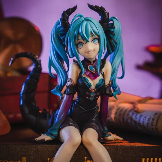 Vocaloid: Hatsune Miku Villain Ver. Non-Scale Noodle Stopper Figure