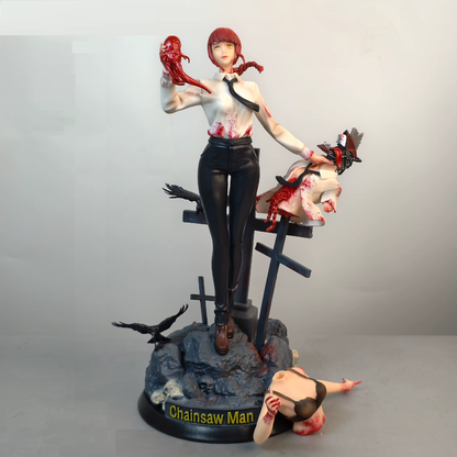 Chainsaw Man — Makima Killing Denji Ver. Non-Scale Cast-Off Figure