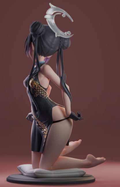 Ryuuge Kisaki Cheongsam Blue Archive RPG Kawaii Anime Figure 7.4" [Boxed] *Adult Collectible*