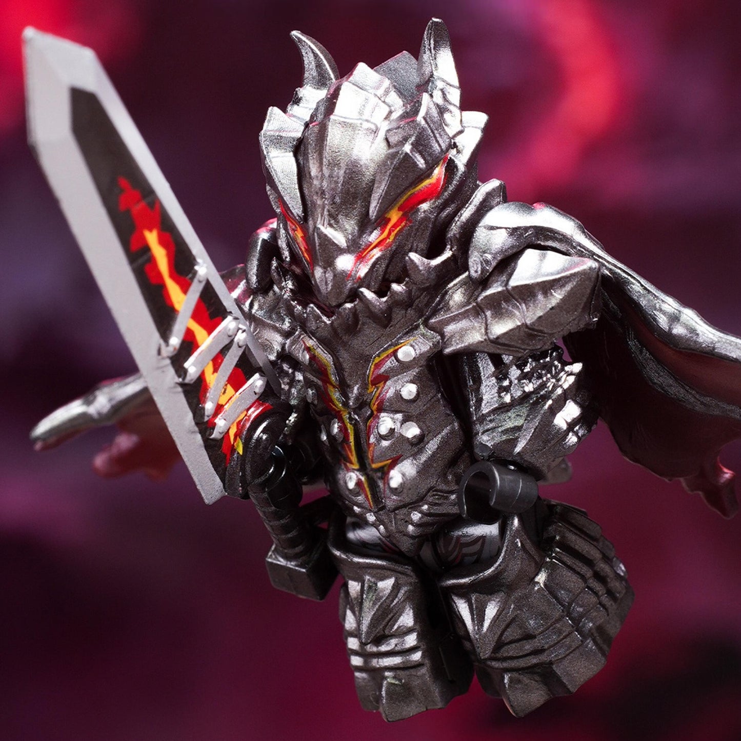 Guts Berserker Armor Berserk Anime Building Blocks Collectible PVC 1.7" [No Box]