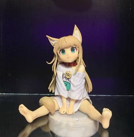 Kinako My Cat Is a Kawaii Girl Desktop Anime Figure Model Statue PVC 4" [No Box]