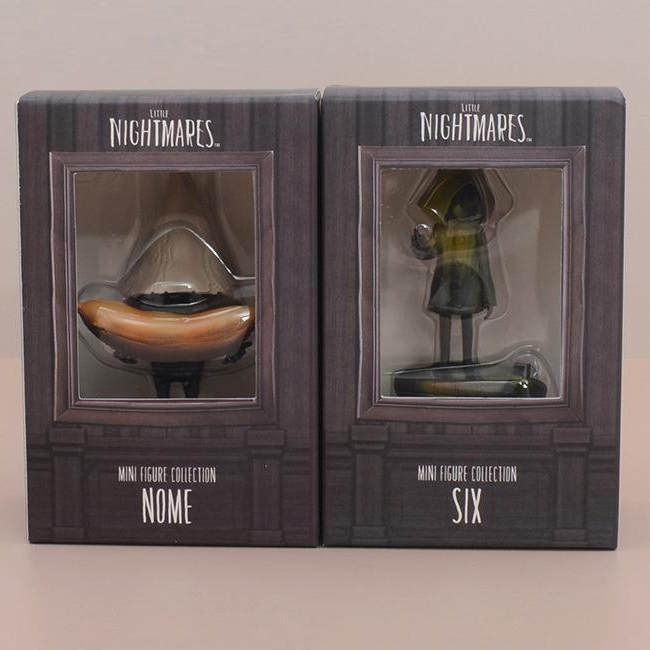 Nome & Six Little Nightmares Collectible Figure Model Statue PVC 3.7" [Boxed]