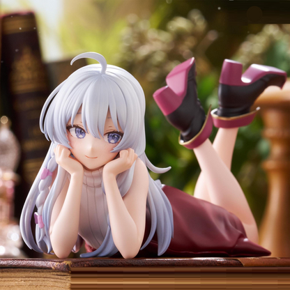 Wandering Witch: The Journey of Elaina — Elaina Lying Down Ver. Non-Scale Noodle Stopper Figure