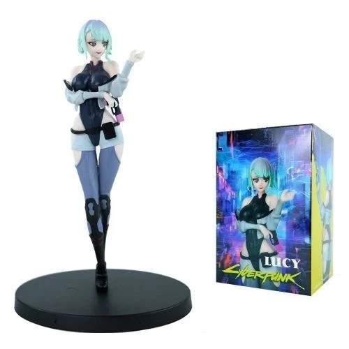 Lucy Kushinada Cyberpunk: Edgerunners Anime Figure Model Statue PVC 7" [Boxed]