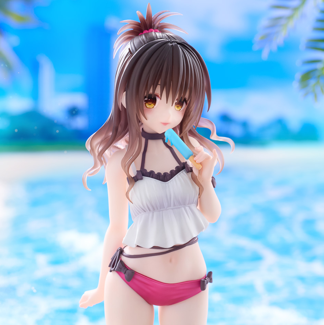 Mikan Yuuki Beachwear To LOVE-Ru Anime Figure Model Statue PVC 6.5" [Original]