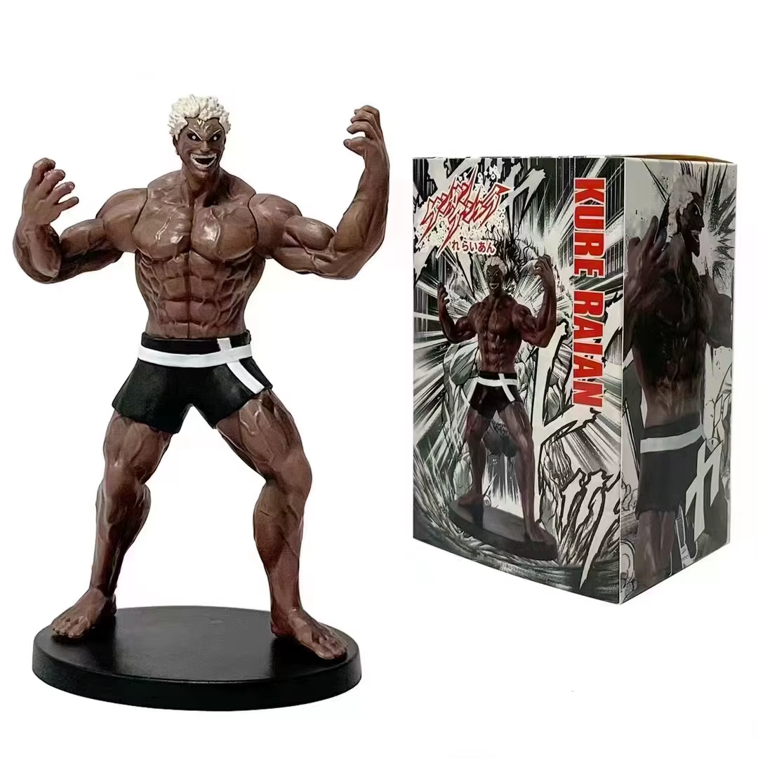 Tokita Ohma and Kure Raian Kengan Ashura Anime Figure Model Statues PVC 7" [Boxed]
