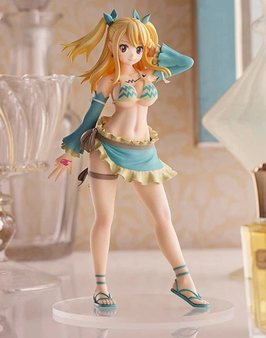 Lucy Heartfilia Aquarius Form Fairy Tail Best-Selling Anime Figure PVC 6.2" [Boxed]