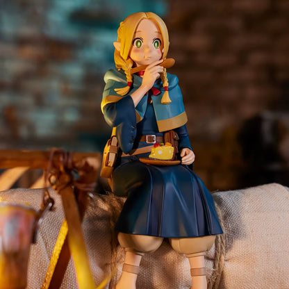 Marcille Donato Eating Cake Delicious in Dungeon Anime Kawaii Figure PVC 5.1" [Boxed]