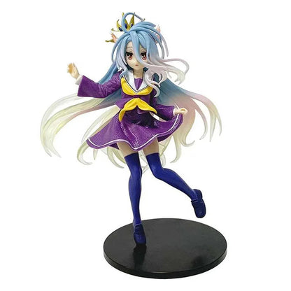Shiro Neko No Game No Life Anime Collectible Kawaii Figure PVC 7" [Boxed]
