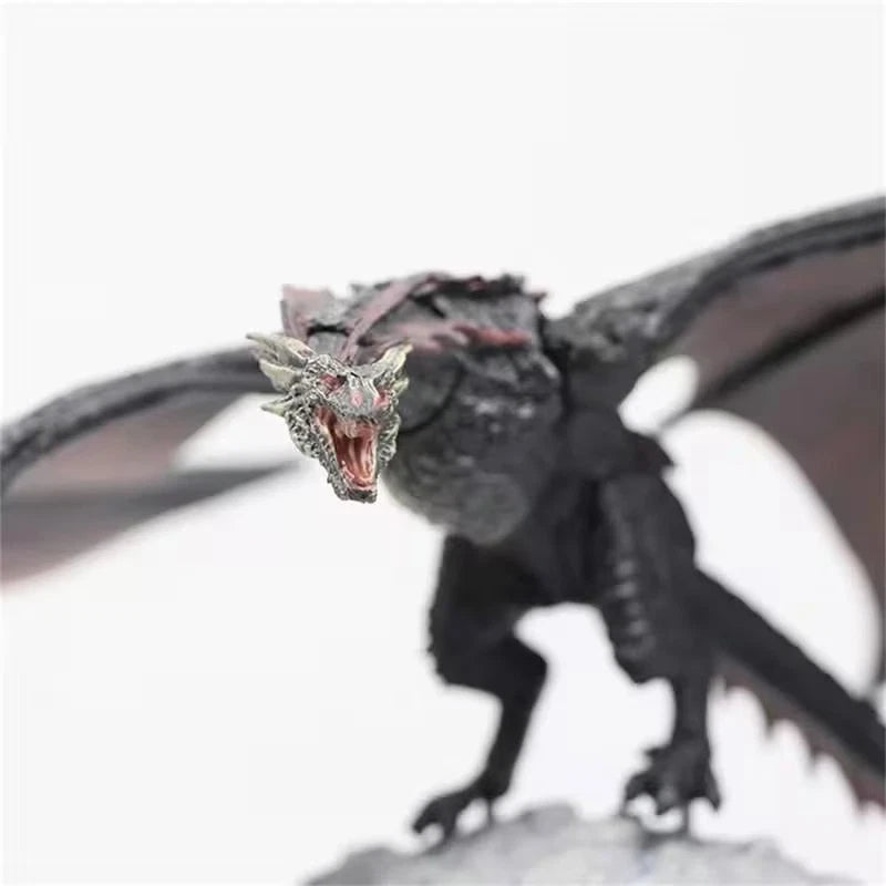 Drogon The Black Beast Game of Thrones Desktop Collectible Figure PVC 7" [Boxed]