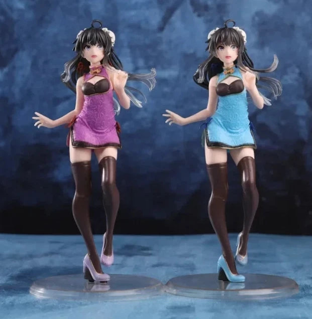 Yukino Yukinoshita Cheongsam My Teen Romantic Comedy Anime Figure PVC 8" [No Box]