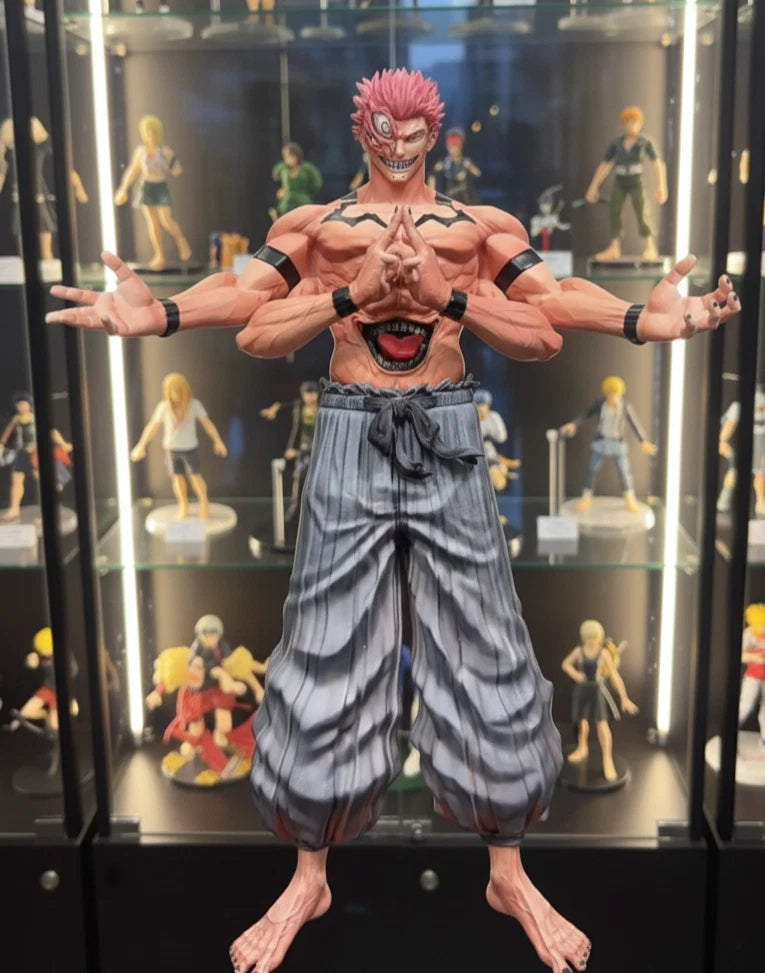 Sukuna Ryomen Jujutsu Kaisen Collectible Anime Figure Model Statue PVC 11” [Boxed]