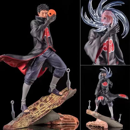 Obito Uchiha Kamui Akatsuki Naruto Anime Collectible Rare Figure PVC 9" [Boxed]