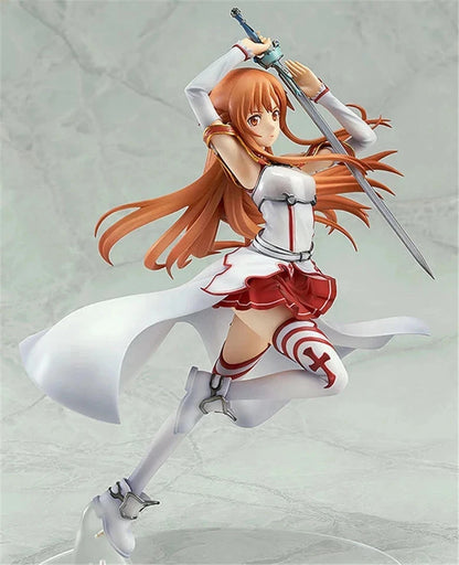 Asuna Knight Of The Blood Sword Art Online Anime Kawaii Figure PVC 8.2" [Boxed]