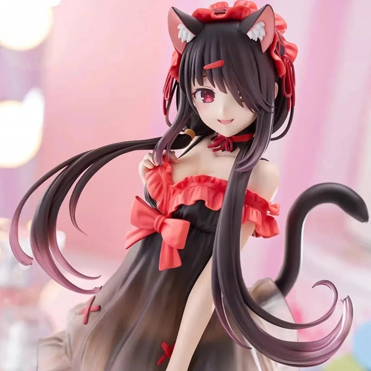 Kurumi Tokisaki Neko Ver Date A Live Anime Figure Model Statue PVC 8" [Boxed]