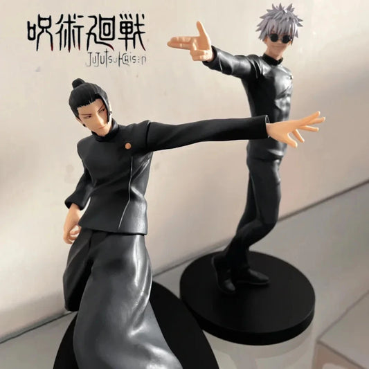Suguru Geto & Satoru Gojo Jujutsu Kaisen Anime Figure Model Statue PVC 5 - 7" [Boxed]