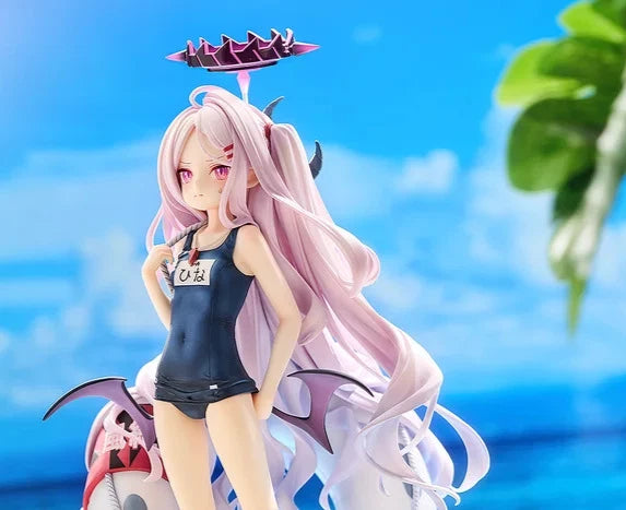 Sorasaki Hina Swimsuit Blue Archive RPG Kawaii Petite Figure PVC 8.3" [Boxed]