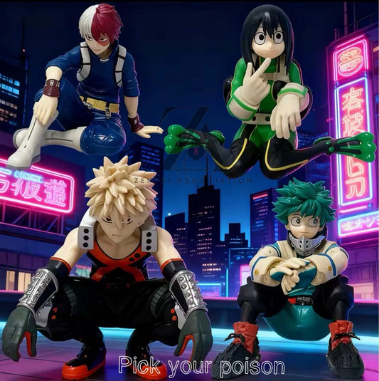 My Hero Academia Anime Collectible Figures PVC 3.5 - 4.5" [Boxed]