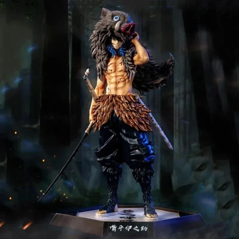 Inosuke Hashibira Demon Slayer Anime Action Figure PVC 11.4" [Boxed]