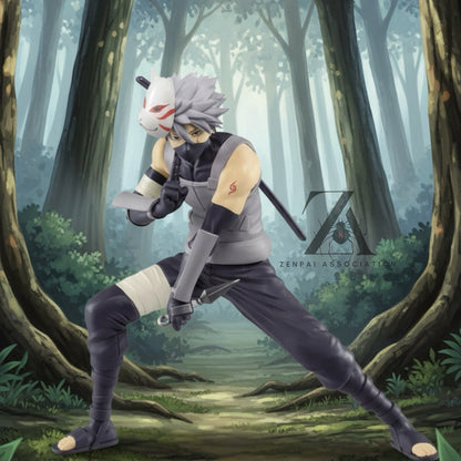 Kakashi Hatake ANBU Naruto Anime Collectible Action Figure PVC 6" [No Box]