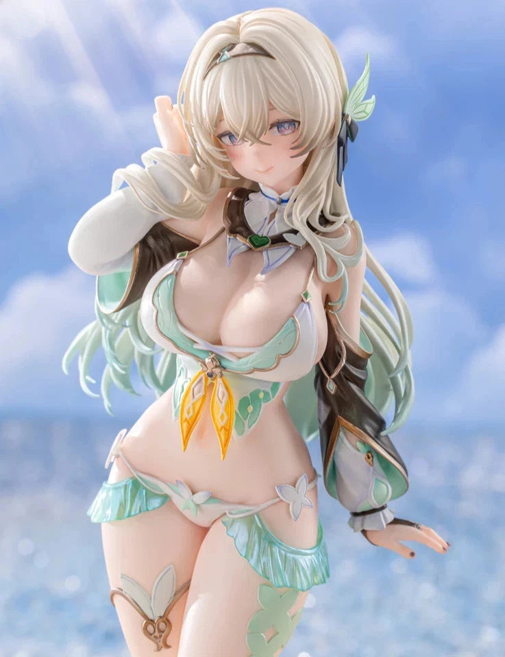 Firefly Swimsuit Honkai: Star Rail Cute Anime Figure Model Statue PVC 8" [Boxed]