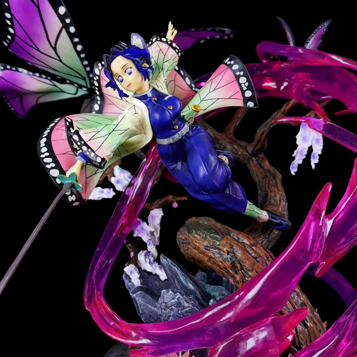 Shinobu Kocho Insect Breathing Demon Slayer Anime Figure Statue PVC 12" [Boxed]