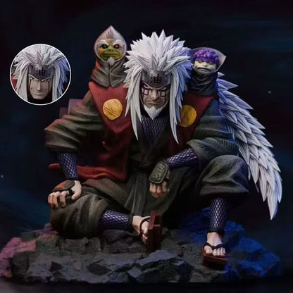 Jiraiya Sage Mode Naruto Classic Anime Figure Model Statue PVC 6" [Boxed]